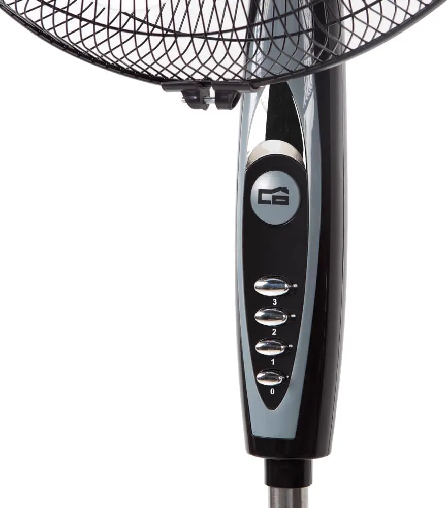 Orbegozo Sf 0148 - Ventilateur sur pied oscillant, 3 niveaux de vue 2