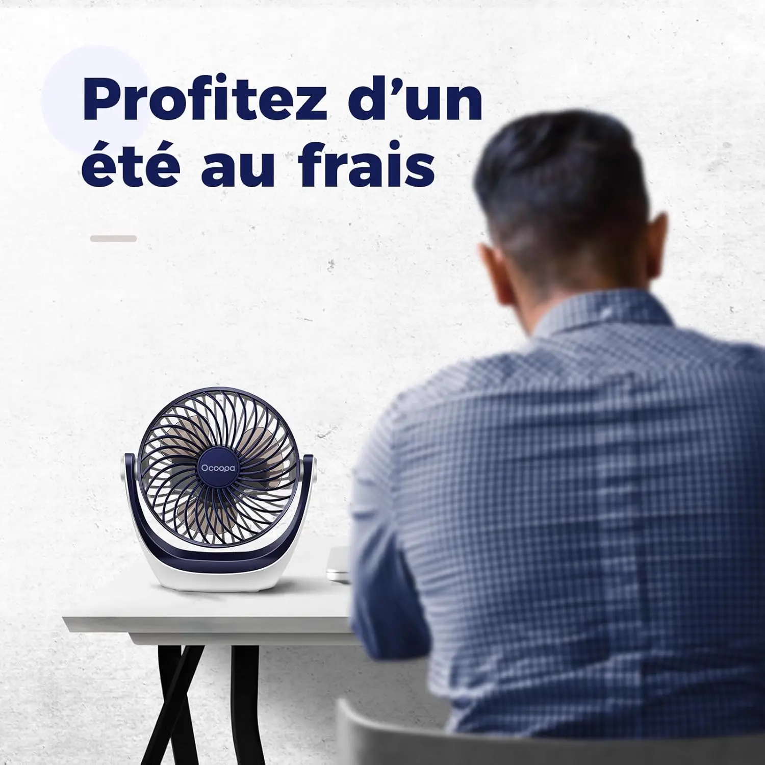 OCOOPA Ventilateur Silencieux Portable Mini Puissant - 3 vue 8