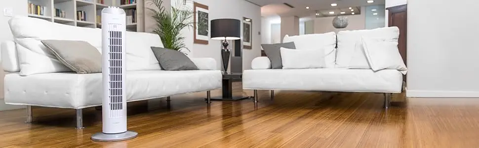 Cecotec Ventilateur Tour avec Minuterie EnergySilence 8090 — contenu détaillé 1