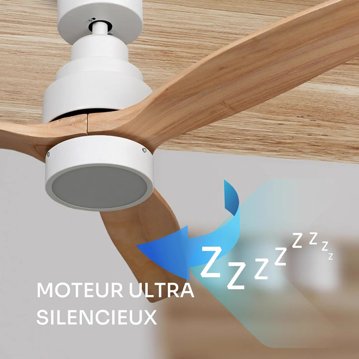Mellerware - Ventilateur de plafond avec télécommande Brizy! vue 10