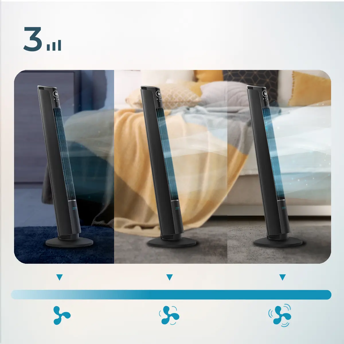 Cecotec - Ventilateur de Colonne EnergySilence 9250 Skyline — contenu détaillé 6