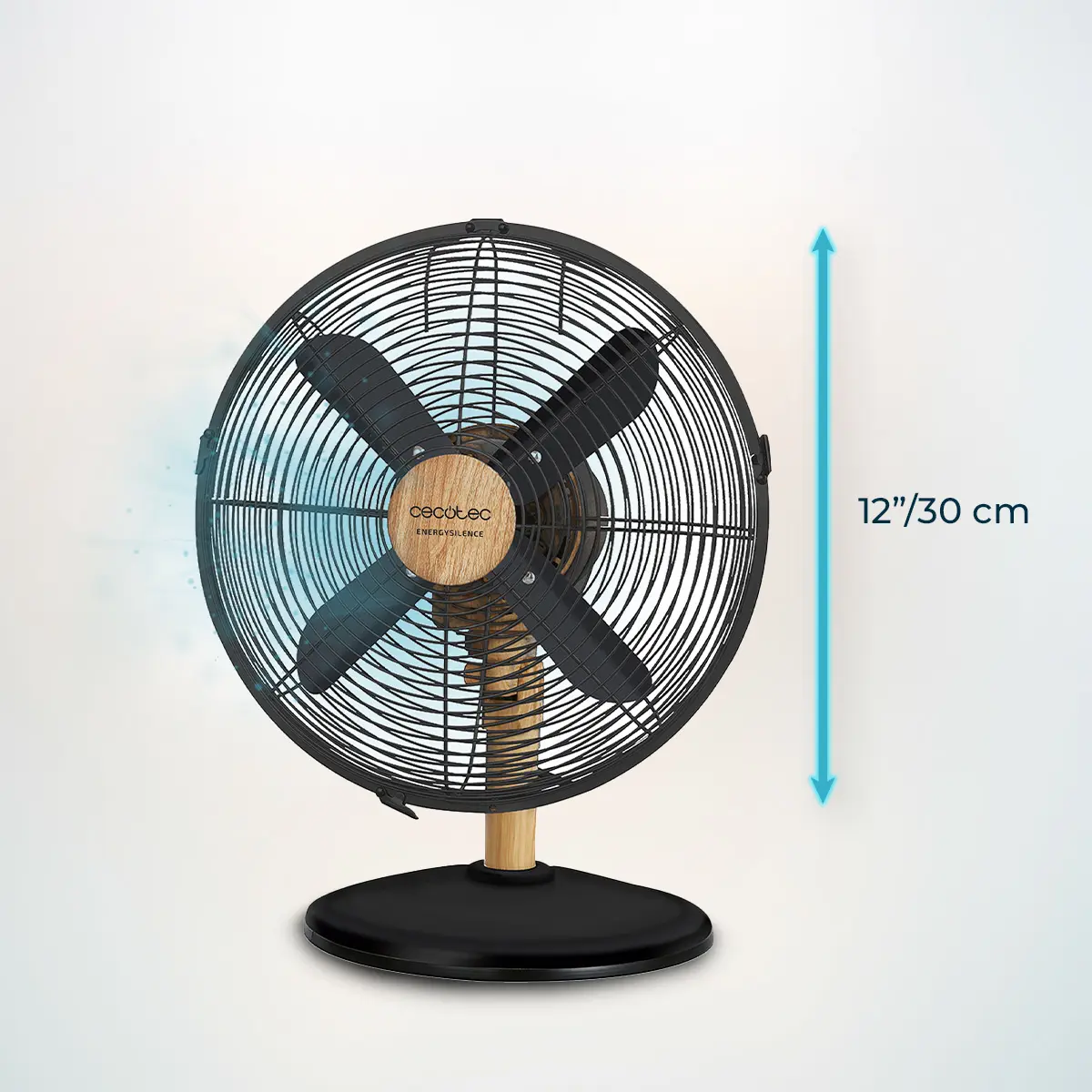Cecotec Ventilateur de Bureau EnergySilence 600 WoodDesk. 40 W, — contenu détaillé 3
