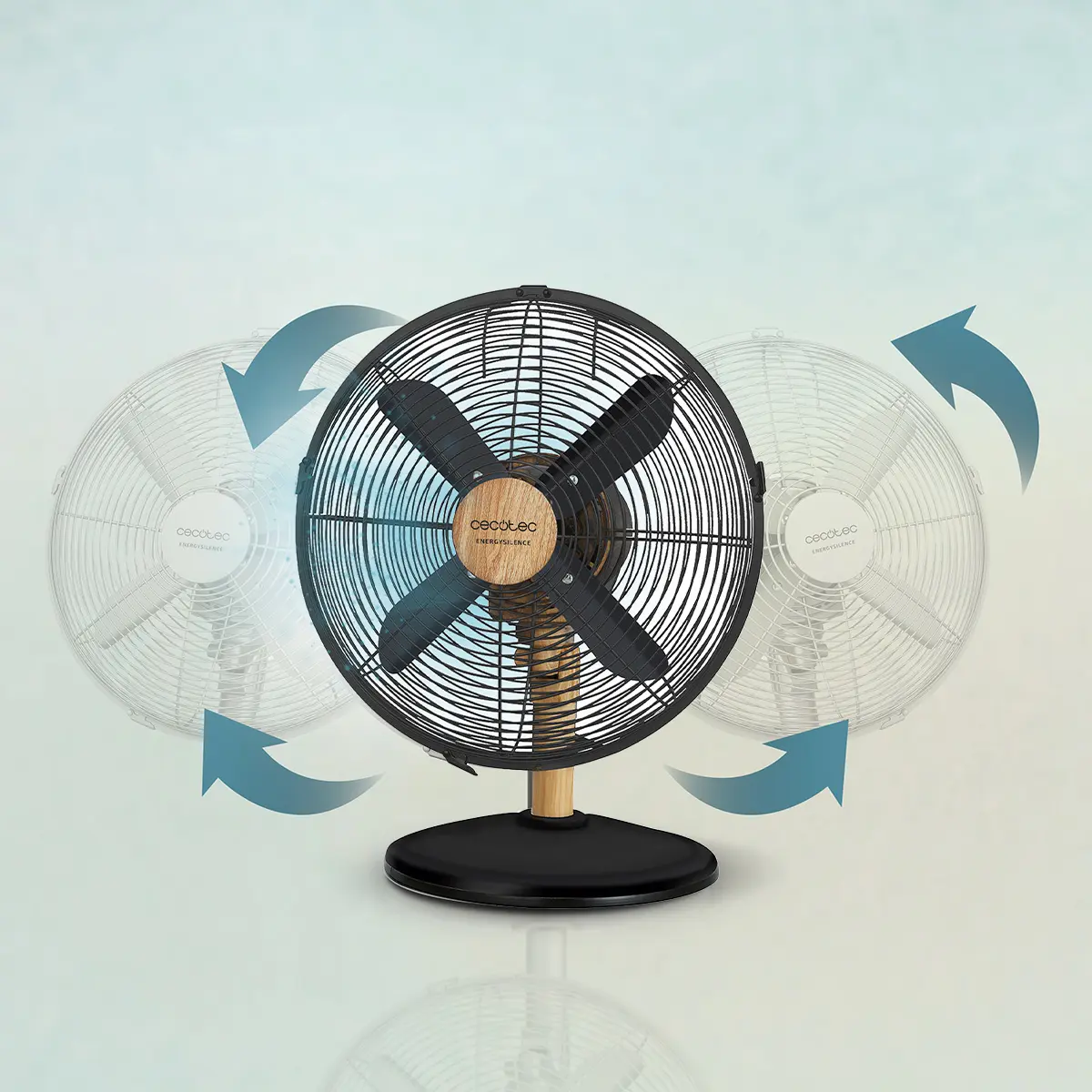 Cecotec Ventilateur de Bureau EnergySilence 600 WoodDesk. 40 W, — contenu détaillé 5