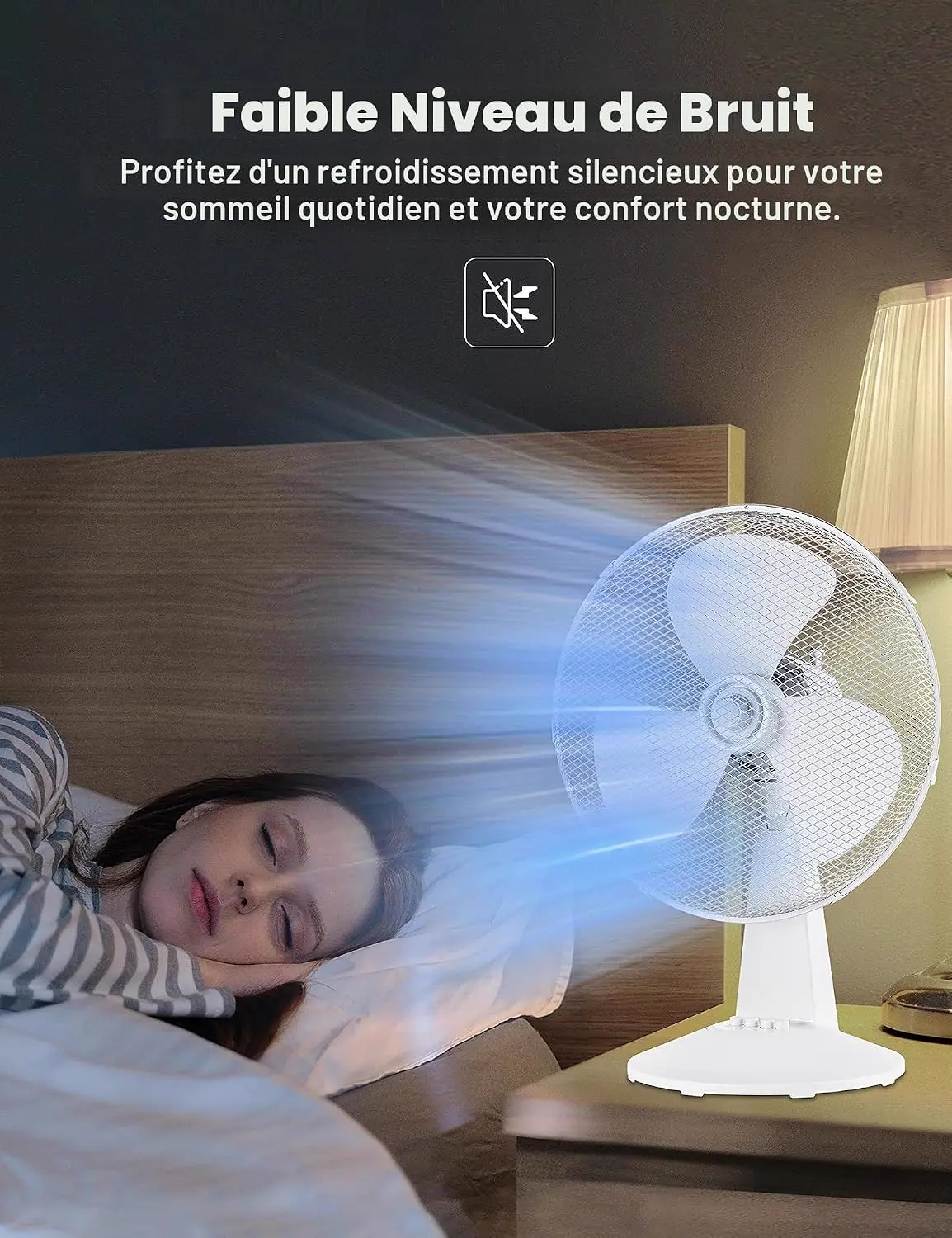 Midea FT40-21M Ventilateur de table 40 W Diamètre 40 cm vue 4
