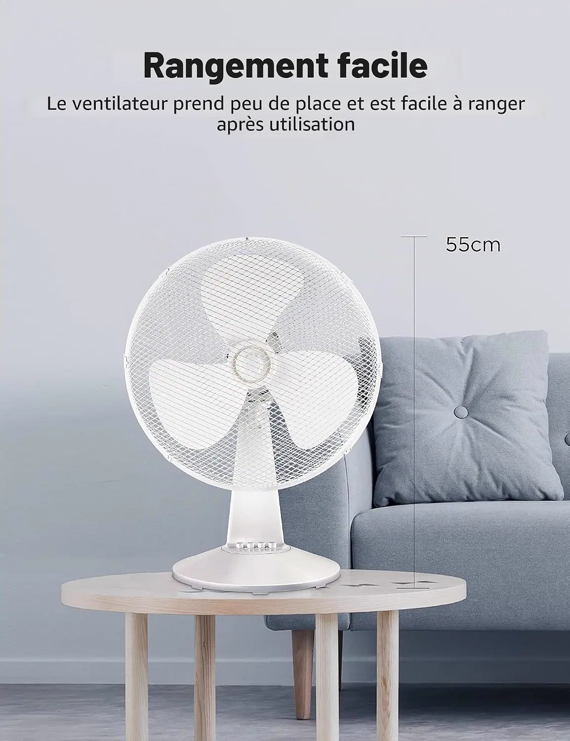 Midea FT40-21M Ventilateur de table 40 W Diamètre 40 cm vue 6