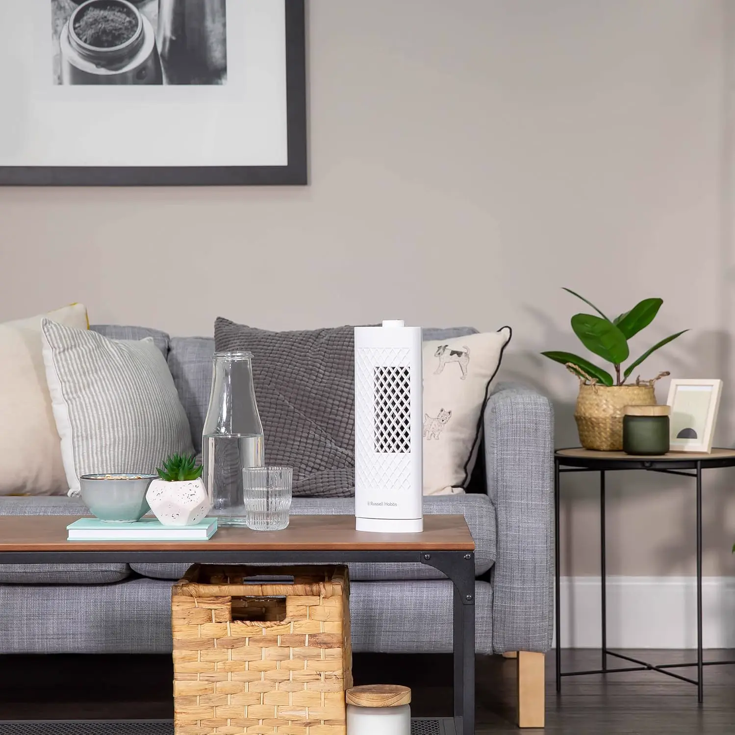 Russell Hobbs Rhtf1321 Mini Ventilateur Tour Portable Léger De vue 6