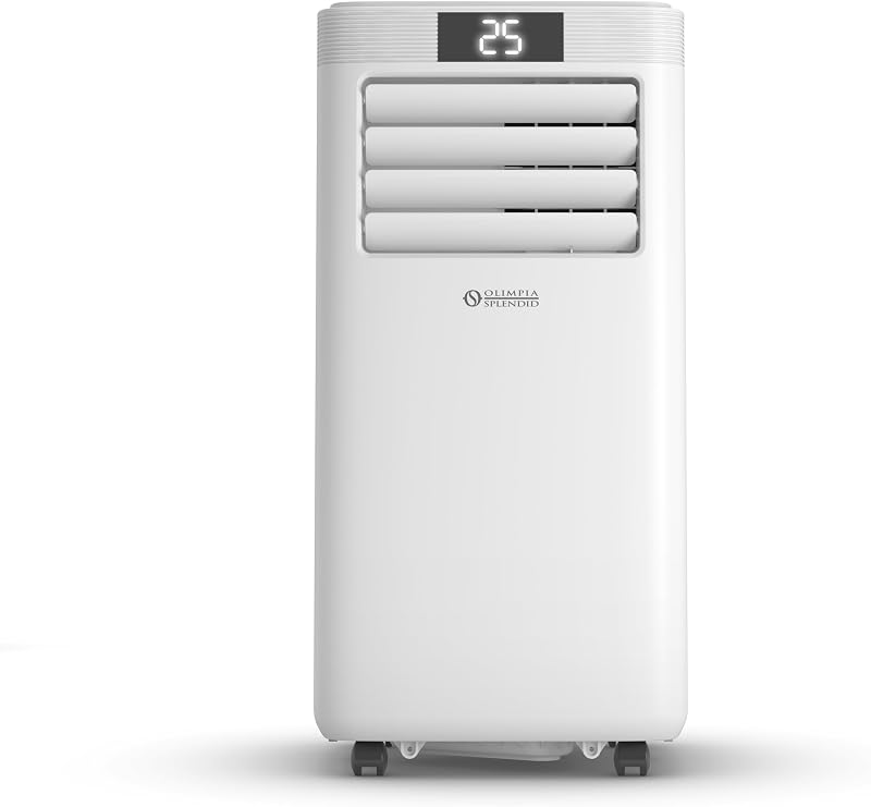 Olimpia Splendid - 02474 Dolceclima 10 HP WiFi Climatiseur portable - 10 000 BTU/h, capacité nominale 2,6 Kw, avec télécommande et WiFi intégré, Gaz naturel R290, Blanc vue 2