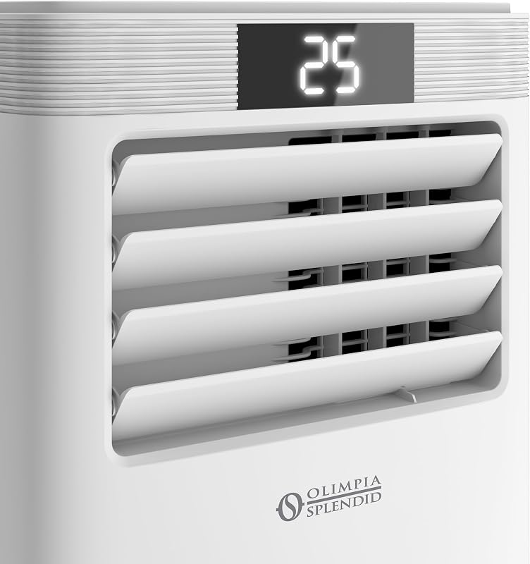 Olimpia Splendid - 02474 Dolceclima 10 HP WiFi Climatiseur portable - 10 000 BTU/h, capacité nominale 2,6 Kw, avec télécommande et WiFi intégré, Gaz naturel R290, Blanc vue 4