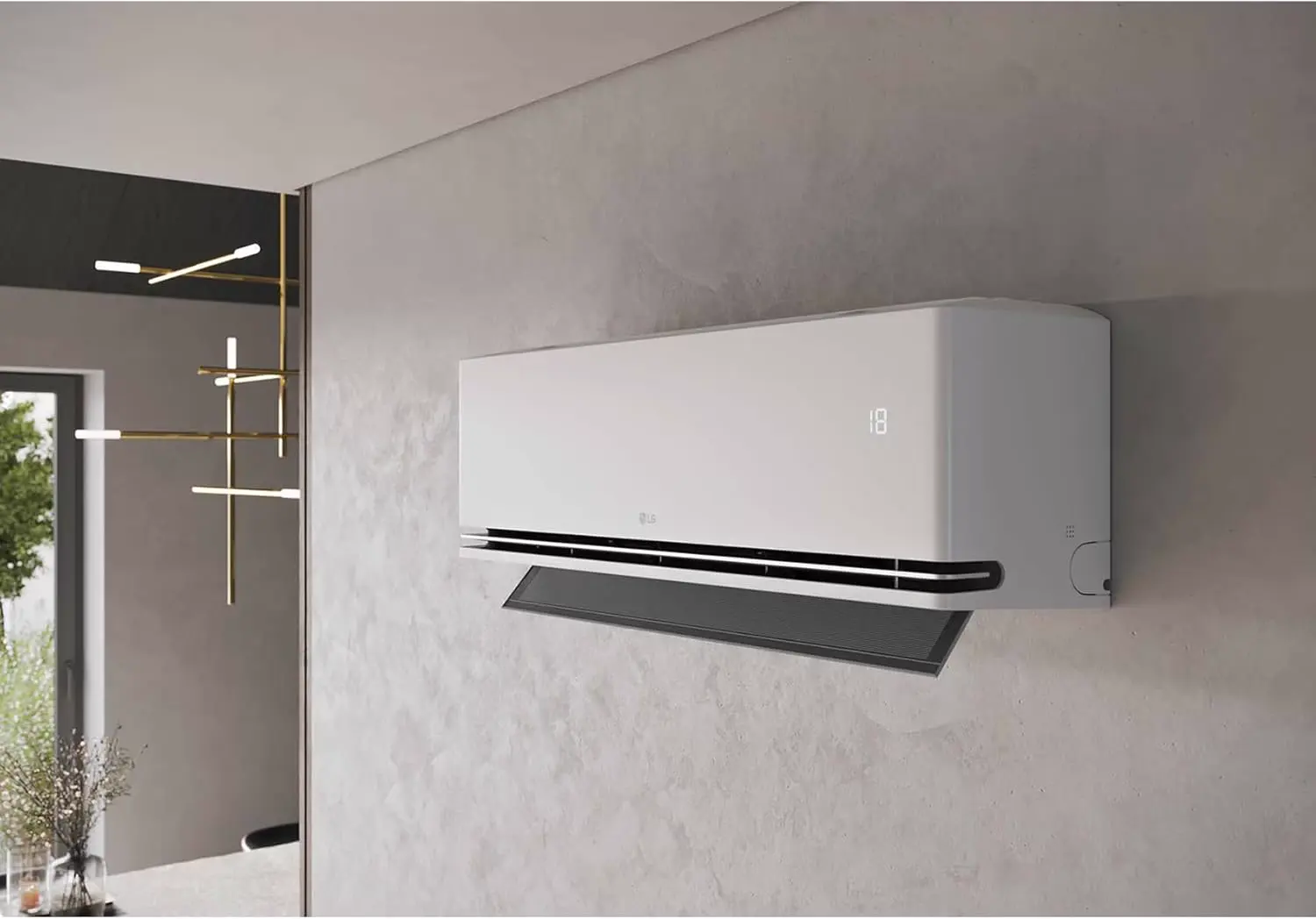 LG Climatiseur Bi Split DualCool Deluxe WiFi 9 000 + 12 000 Btu, vue 17
