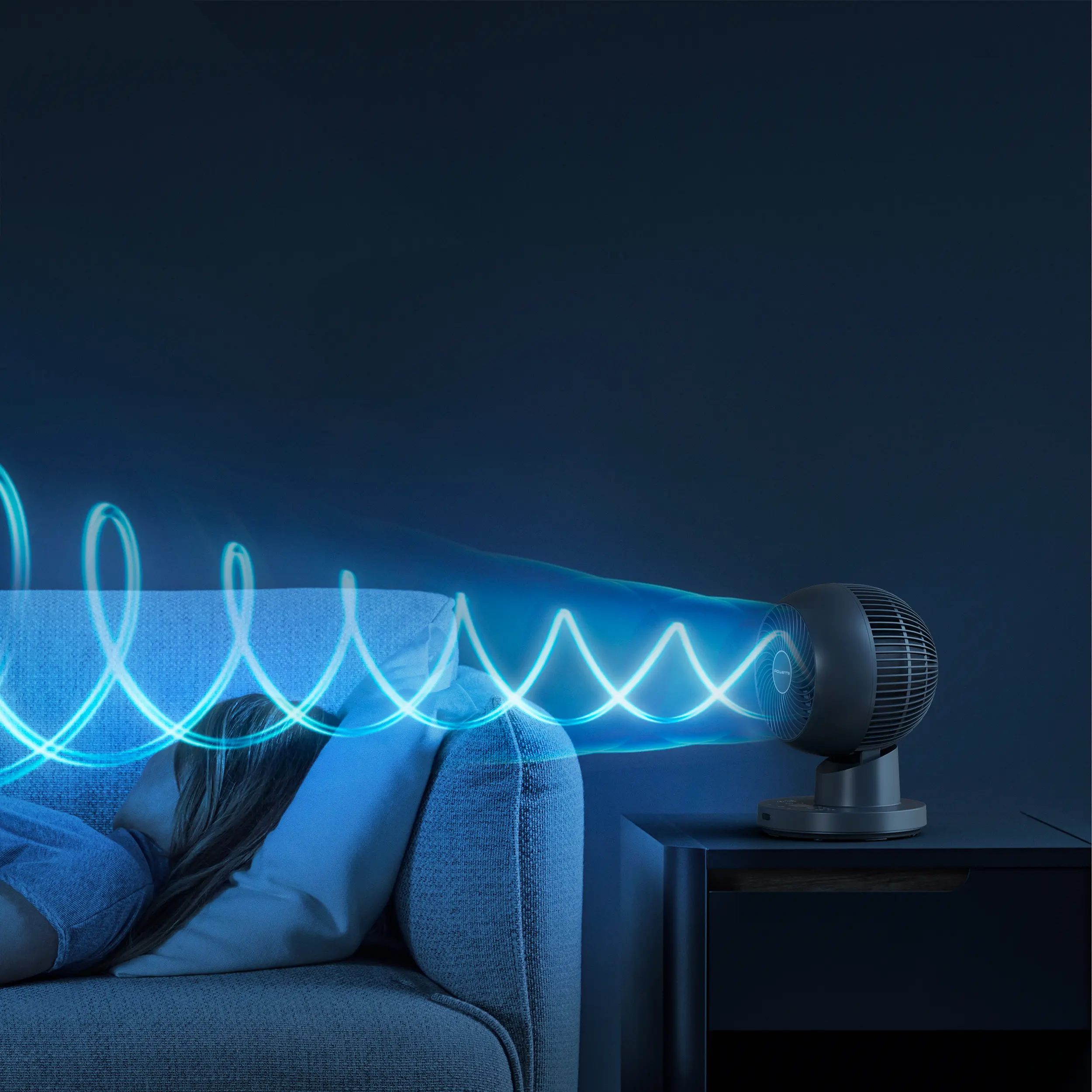 Rowenta Turbo Silence Compact 3D Desk Ventilateur de table, — contenu détaillé 4