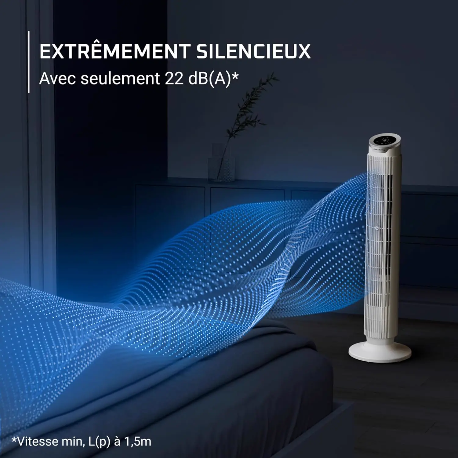 Rowenta Eole Silence Force Ventilateur Colonne, 1900 m³/h, vue 3