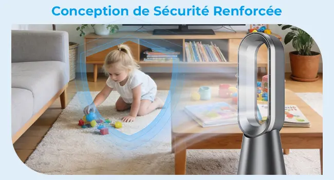 Ventilateur Colonne Silencieux Sans Pales,Ventilateurs Tour avec — contenu détaillé 11