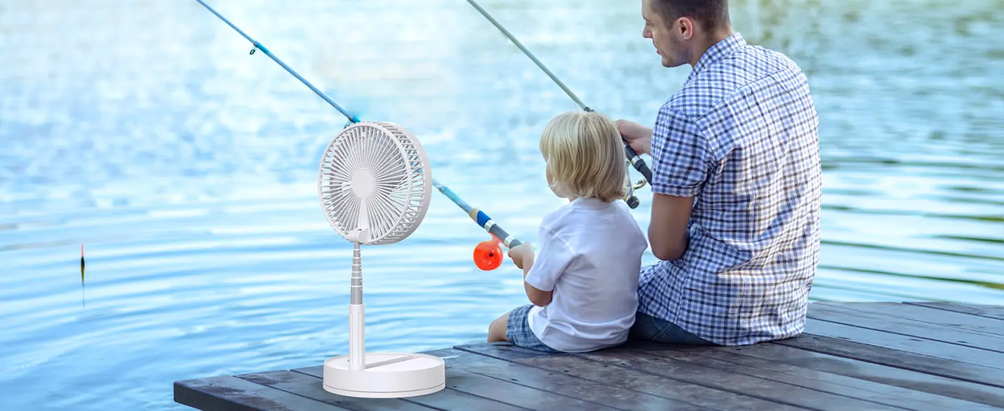 Ventilateur sur Pied Portable Silencieux avec Télécommande, 8.6" — contenu détaillé 15