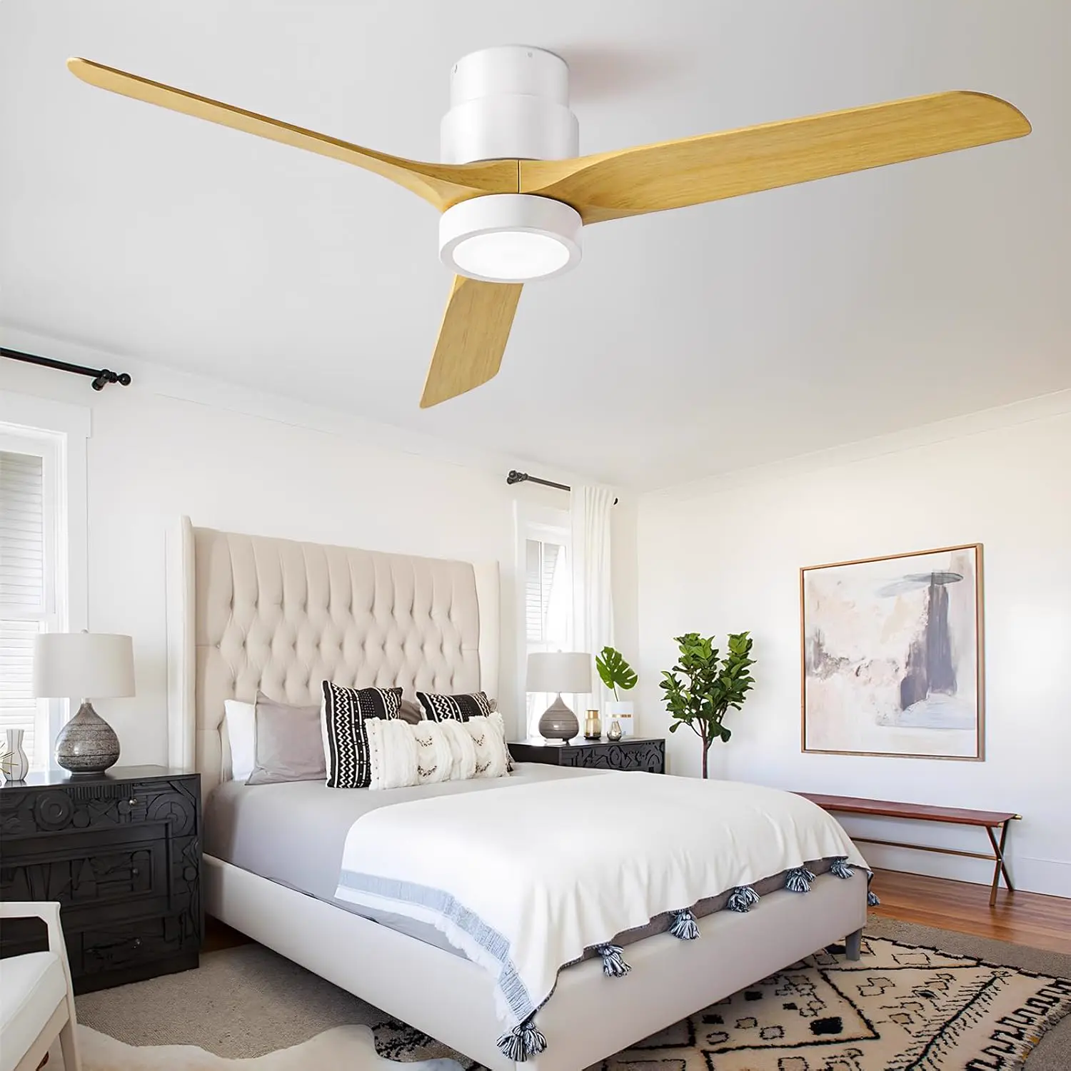Ateroll Ventilateur Plafond Silencieux, Ventilo Plafond Avec vue 8