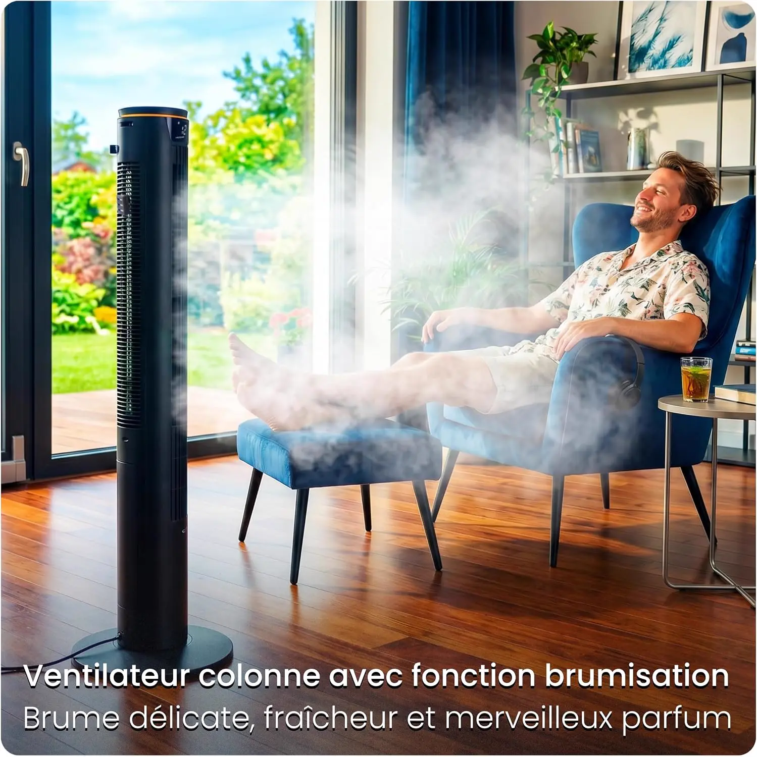 Ventilateur Colonne 107cm MIST WiFi, Tour Ventilateur vue 2