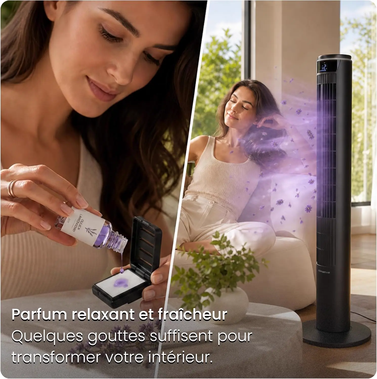 Ventilateur Colonne 107cm MIST WiFi, Tour Ventilateur vue 4