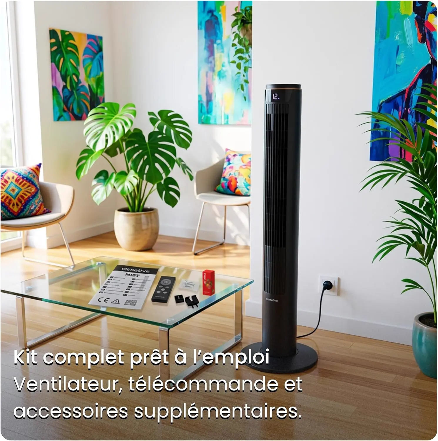 Ventilateur Colonne 107cm MIST WiFi, Tour Ventilateur vue 11