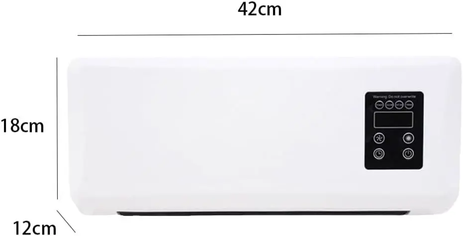 Ventilateur de Refroidissement Mural, Climatiseur Mobile sans vue 2