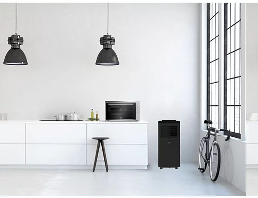 Climatiseur mobile Beko BS107CB 6 500 BTU compact et silencieux vue 2