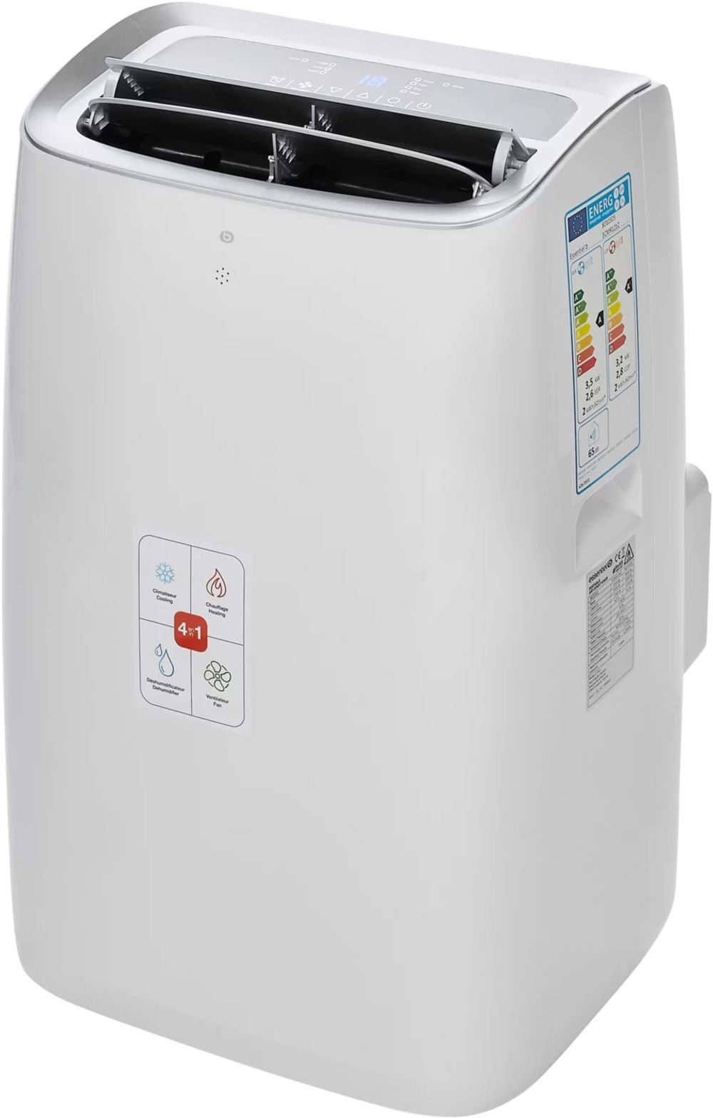 Climatiseur mobile ESSENTIELB 30 m² réversible
