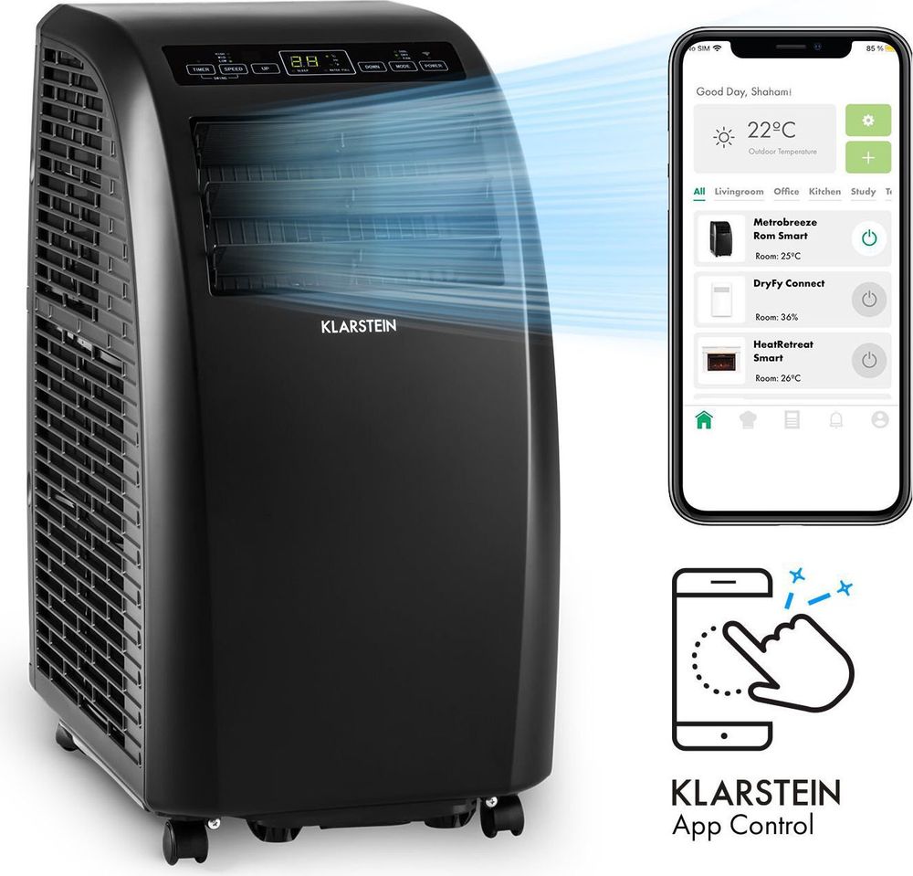 Climatiseur mobile Klarstein 25 m² mode nuit
